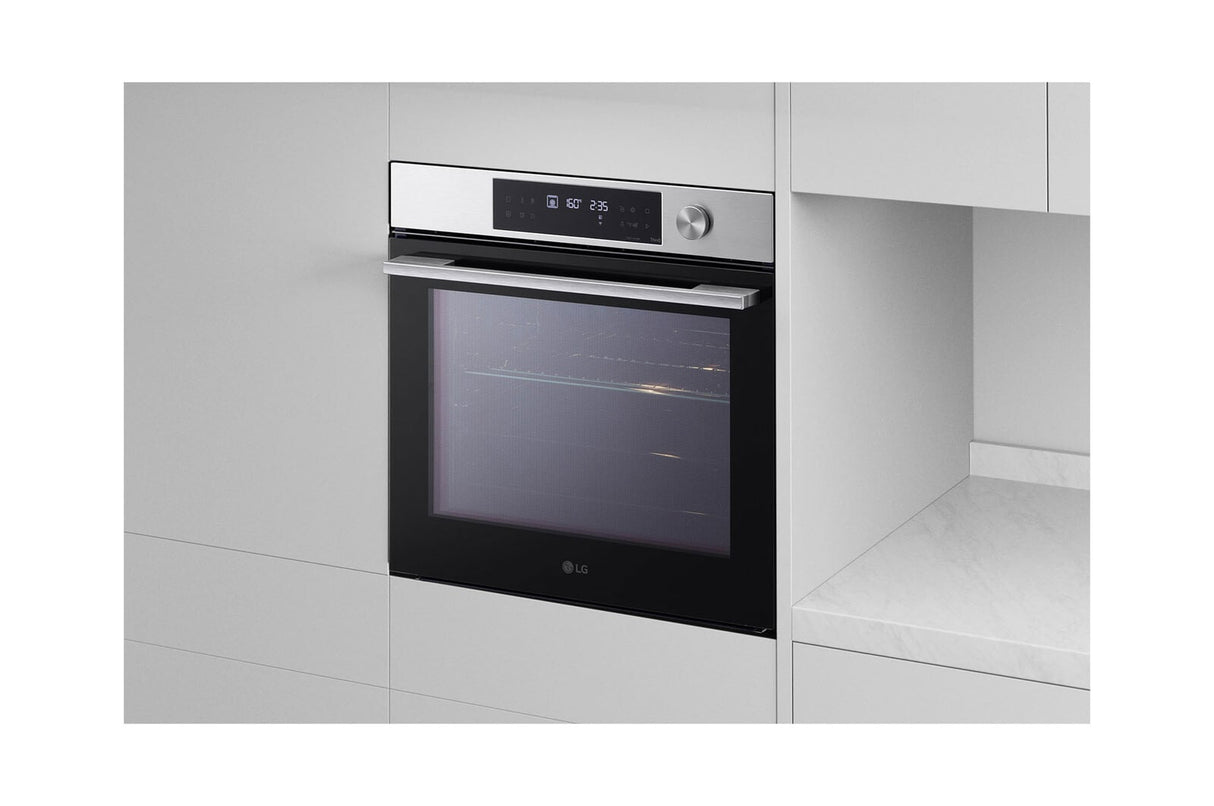 LG WS7D7631WB ovn 76 L 3500 W Sort, Rustfrit stål