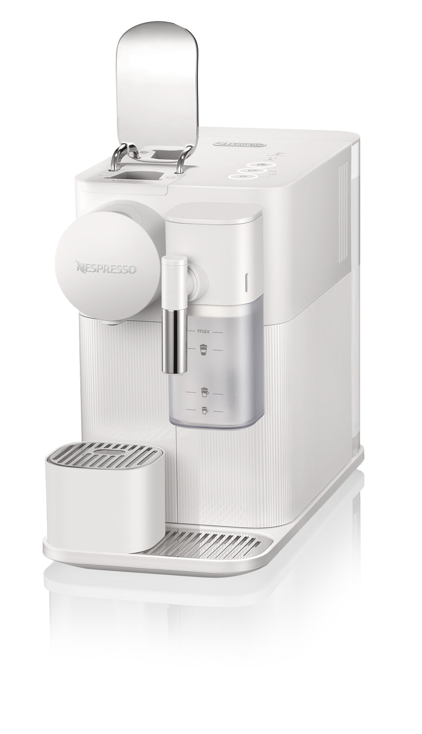 DeLonghi Lattissima One EN510 Fuldautomatisk Espressomaskine Hvid