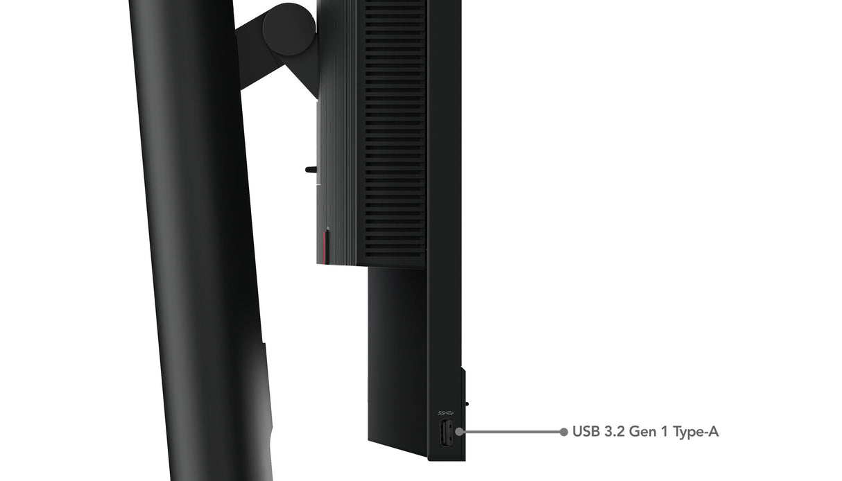 Lenovo ThinkCentre TIO-24 Gen5 computerskærm 60,5 cm (23.8") 1920 x 1080 pixel Fuld HD LED Sort