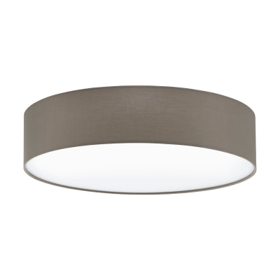 Eglo Pasteri 3L Ø57 taupe plafond