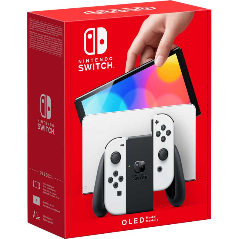 Console Nintendo Switch Oled white DE