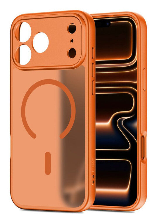Tech Protect Basicmag Magsafe Iphone 17 Pro Mat Cosmic Orange