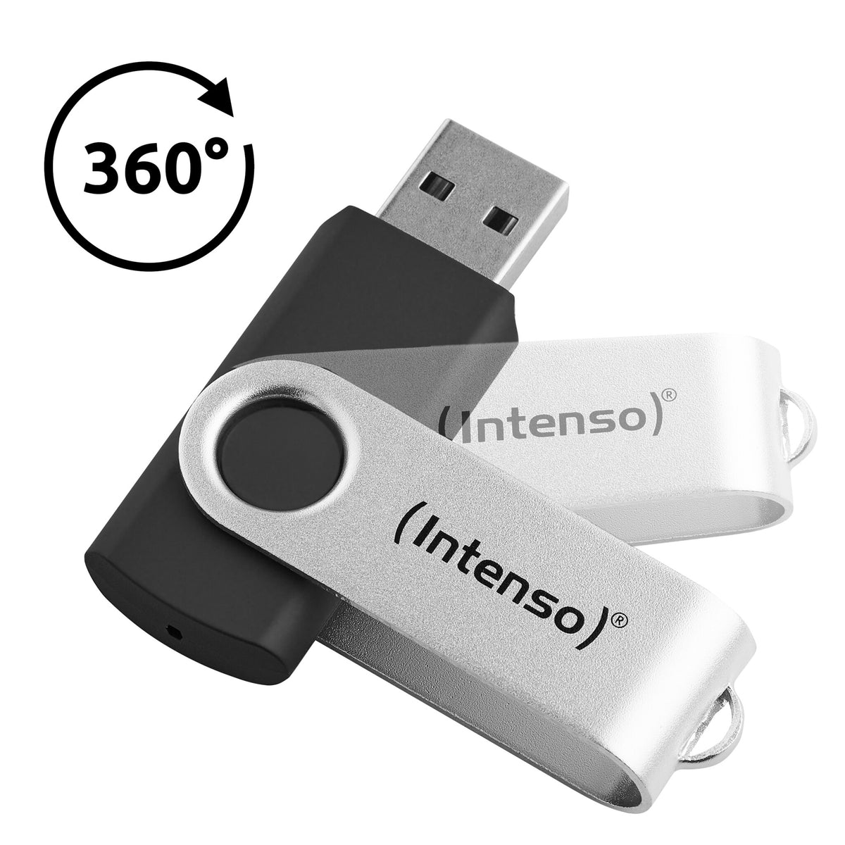 Intenso Pendrive 64GB Office Line USB 3.2, sort EU (3543490)
