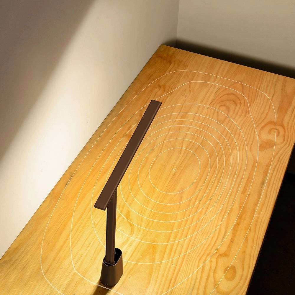 Baseus Smart Eye trådløs LED-skrivbordslampe med batteri 2200 mAh grå (DGZG-0G)