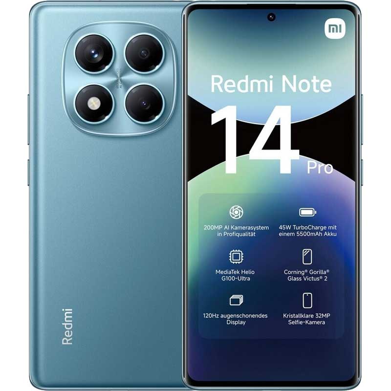 Xiaomi Redmi Note 14 8/256GB Ocean Blue EU