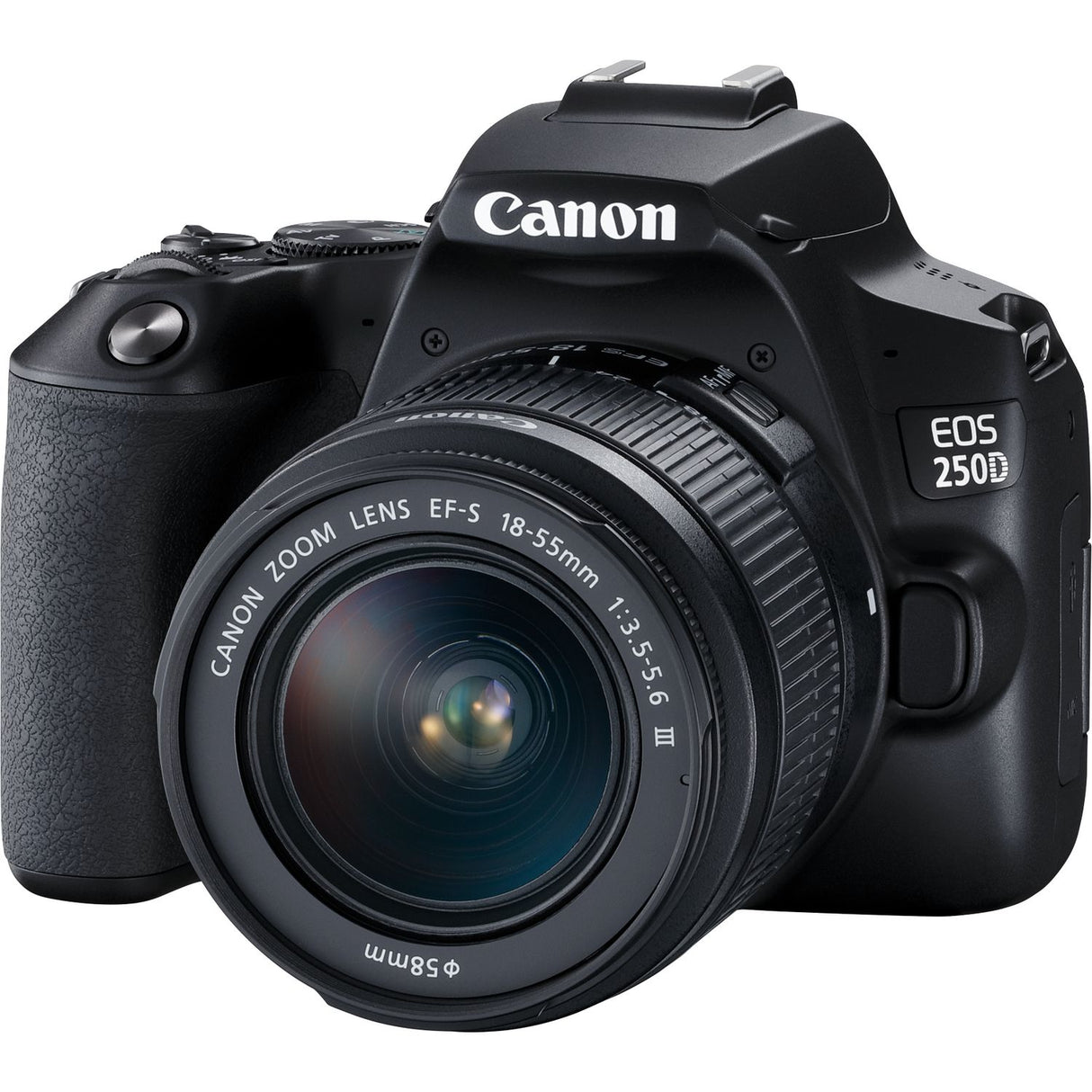 Canon EOS 250D 24.1Megapixel Sort Sort Digitalkamera