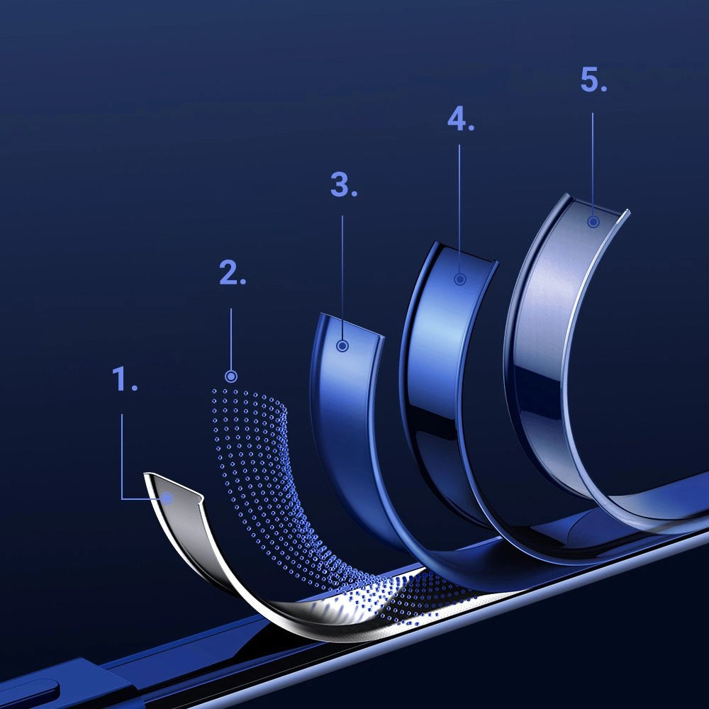 Joyroom New Beautiful Series ultra tynd kuffert med galvaniseret ramme til iPhone 12 Pro Max sort (JR-BP796)