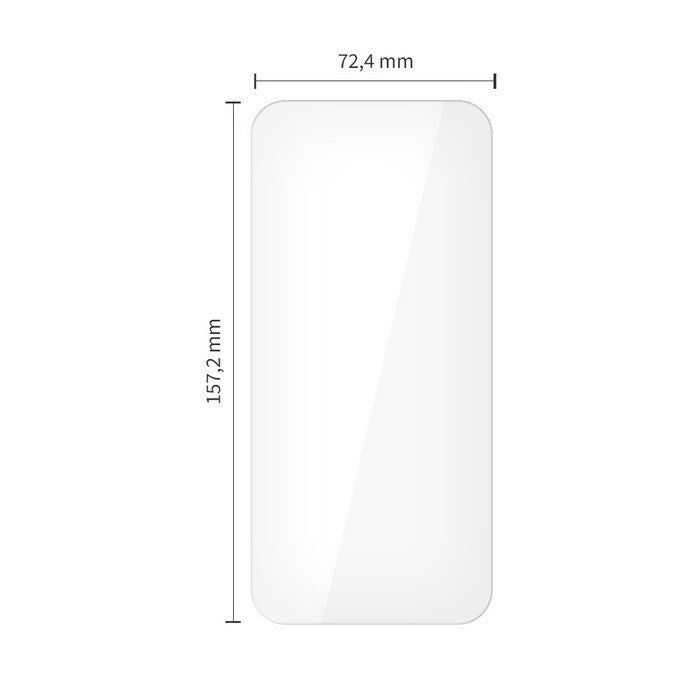 Hærdet Glas Tech Protect Glass Fit+ 2 Pack Oneplus 15 Clear