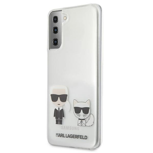 Karl Lagerfeld Karl&Choupette Case for Samsung Galaxy S21+ - Transparent