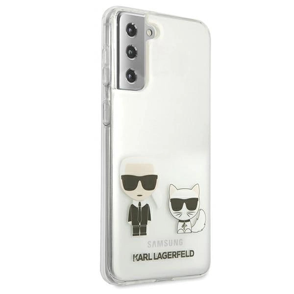 Karl Lagerfeld Karl&Choupette Case for Samsung Galaxy S21+ - Transparent