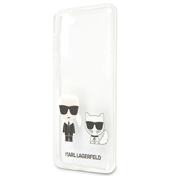 Karl Lagerfeld Karl&Choupette Case for Samsung Galaxy S21+ - Transparent