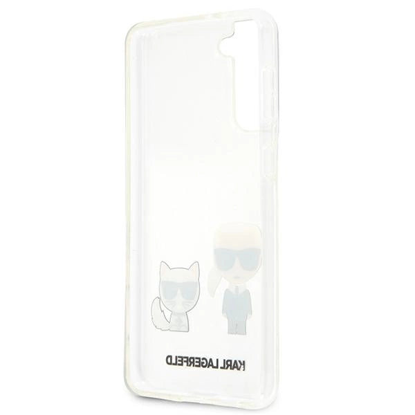 Karl Lagerfeld Karl&Choupette Case for Samsung Galaxy S21+ - Transparent