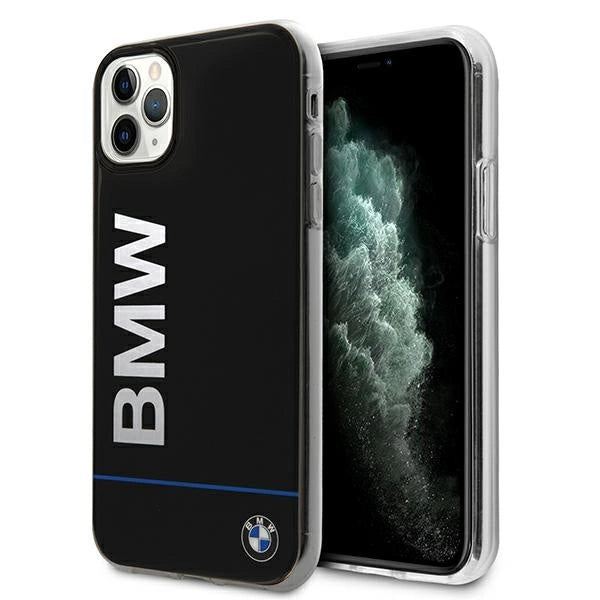 Etui BMW BMHCN65PCUBBK iPhone 11 Pro Max 11 6,5" sort/sort hårdkasse Signature Printed Logo