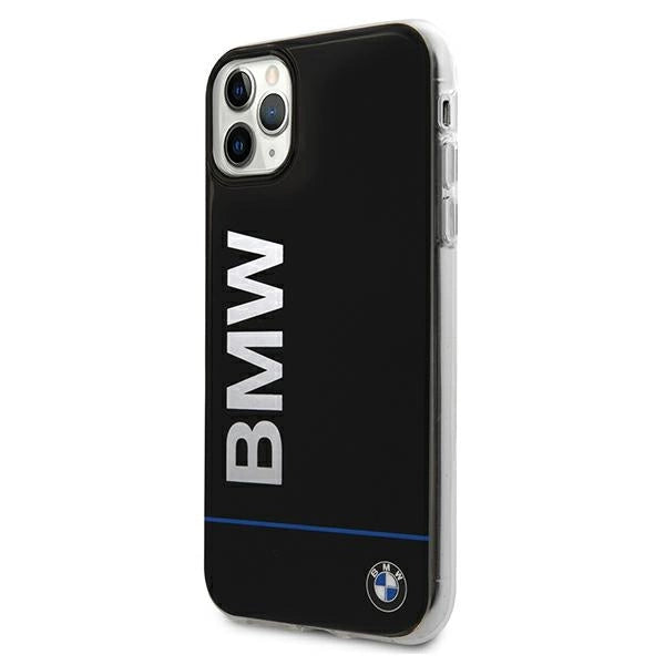 Etui BMW BMHCN65PCUBBK iPhone 11 Pro Max 11 6,5" sort/sort hårdkasse Signature Printed Logo