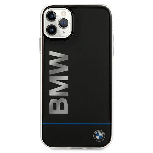 Etui BMW BMHCN65PCUBBK iPhone 11 Pro Max 11 6,5" sort/sort hårdkasse Signature Printed Logo