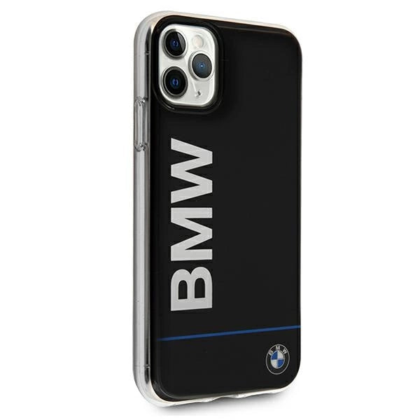 Etui BMW BMHCN65PCUBBK iPhone 11 Pro Max 11 6,5" sort/sort hårdkasse Signature Printed Logo