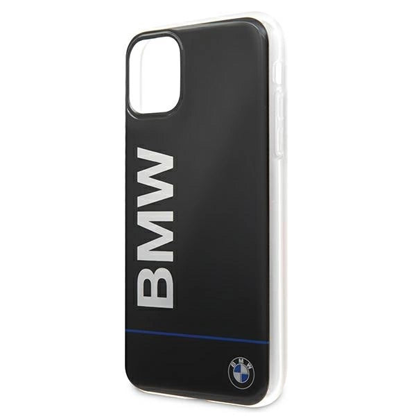 Etui BMW BMHCN65PCUBBK iPhone 11 Pro Max 11 6,5" sort/sort hårdkasse Signature Printed Logo