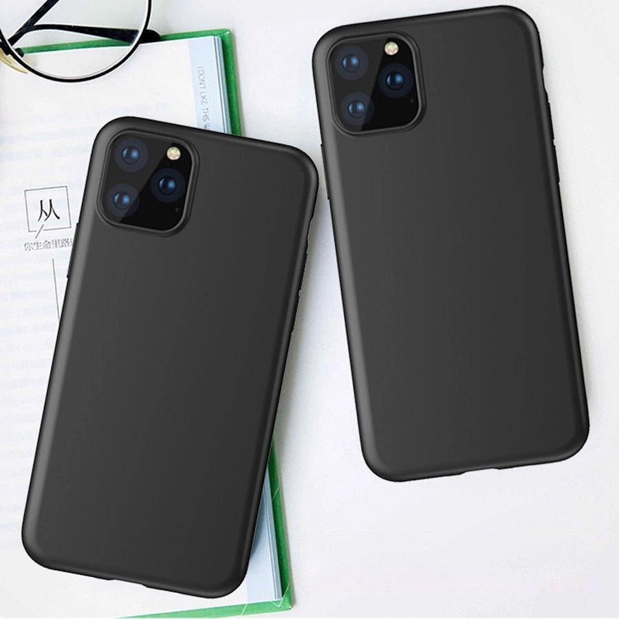 Soft Case TPU gel beskyttende cover til Samsung Galaxy A72 4G sort
