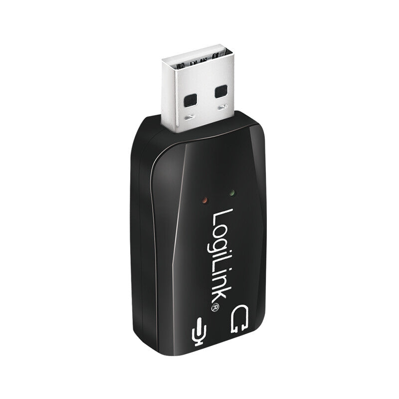LogiLink USB Soundcard Virtual 3D Soundeffects USB 2.0 Ekstern
