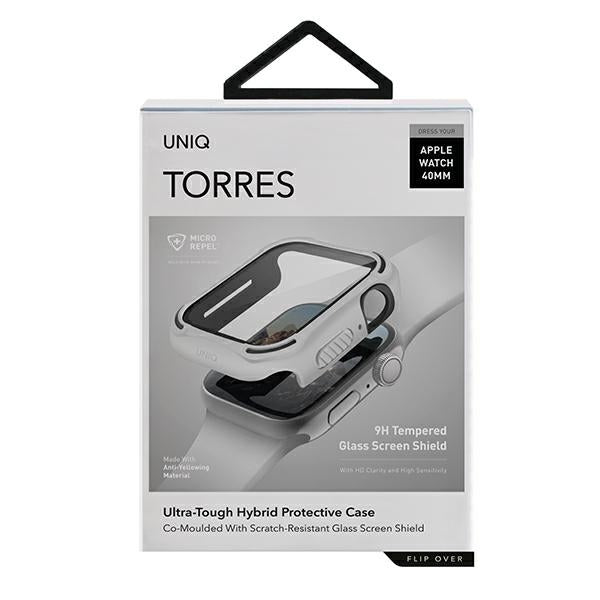 Uniq Torres-kasse til Apple Watch 4 / 5 / 6 / SE 40 mm - hvid