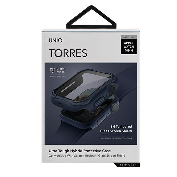Uniq Torres æske til Apple Watch 4 / 5 / 6 / SE 40mm - blå