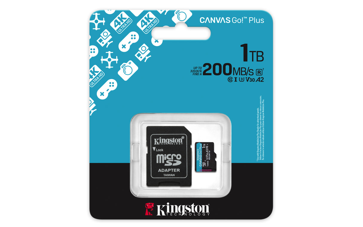 Kingston Canvas Go! Plus microSDXC 1TB 200MB/s