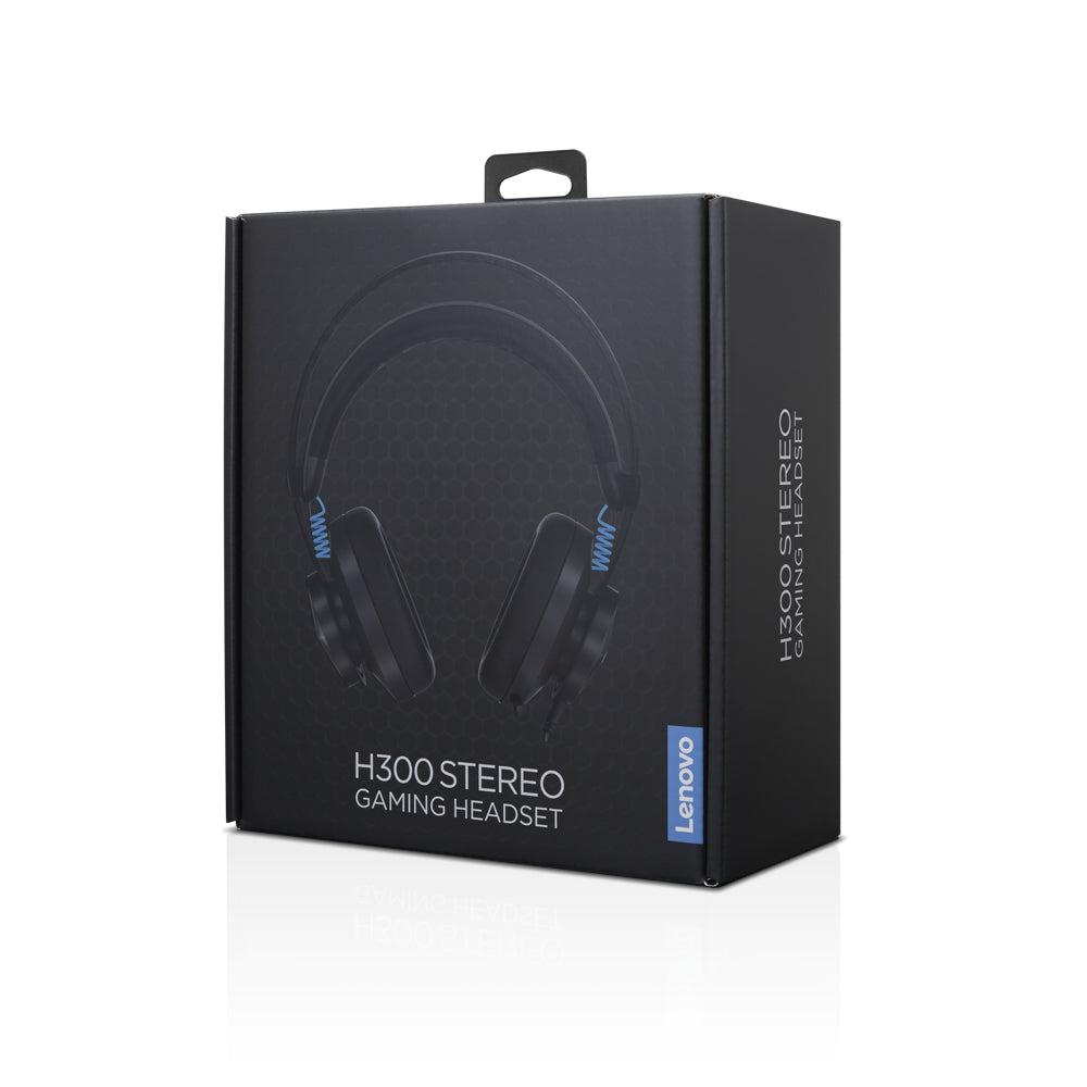Lenovo Legion H300 Headset Ledningsført Spil Sort