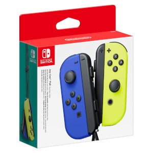 Nintendo Joy-Con Sort, Blå, Gul Bluetooth Gamepad Analog/digital Nintendo Switch