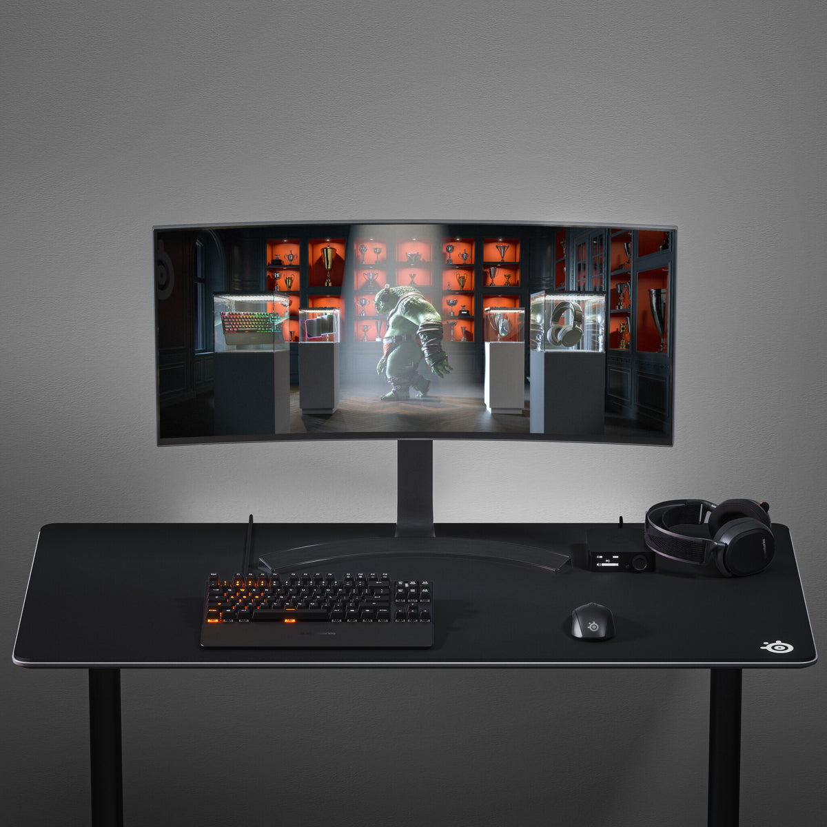 Steelseries QcK 3XL Gaming musemåtte Sort