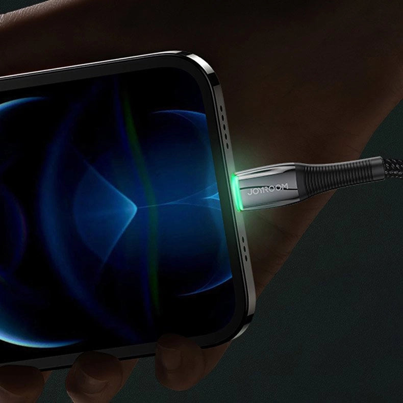 Joyroom S-1224K2 USB-C / Lightning PD-kabel 20W 2.4A 1.2m - rød