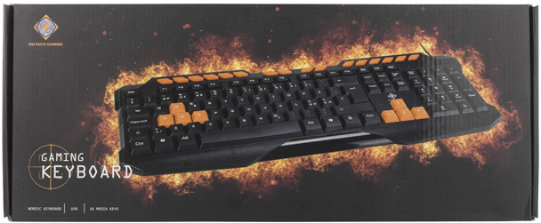 Deltaco GAM-024 - Gaming Tastatur