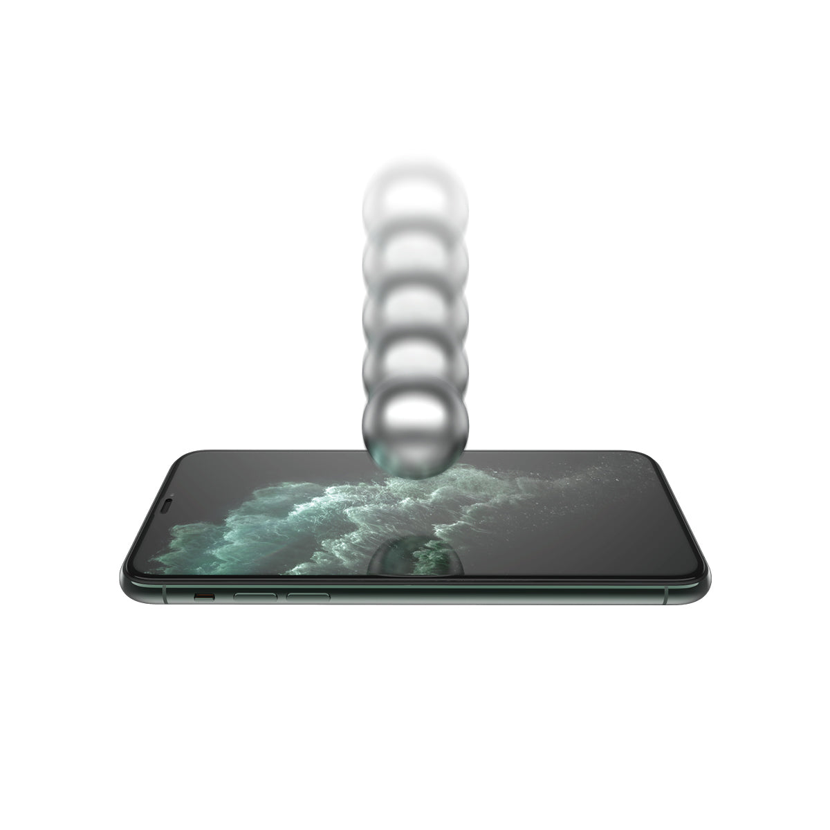 PanzerGlass iPhone Xs Max/11 Pro Max, Black (Case Friendly)