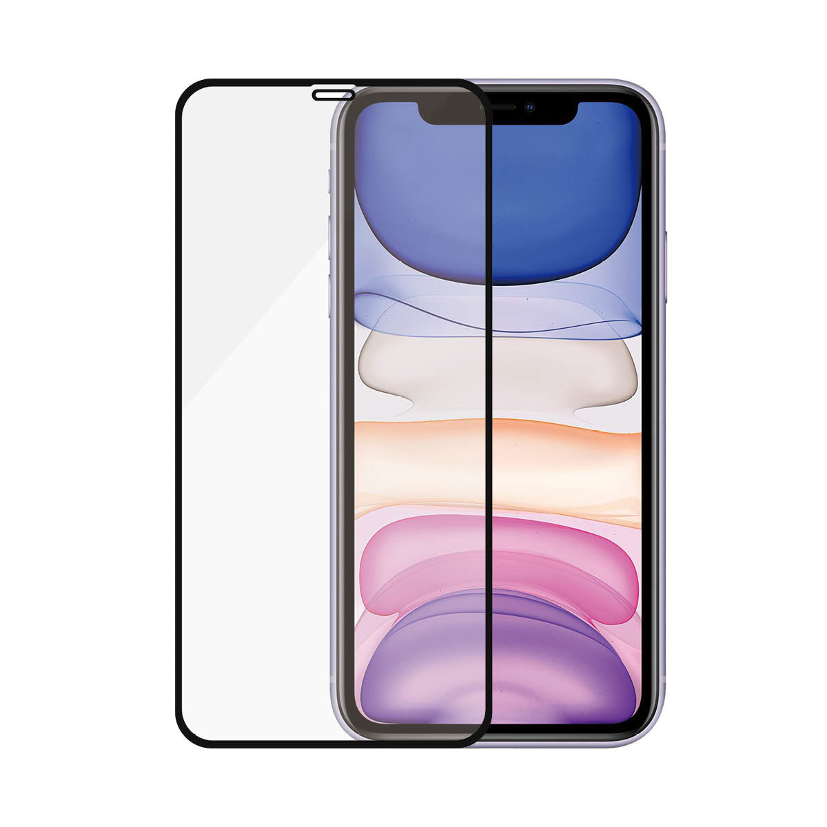 PanzerGlass iPhone XR/11, Black (Case Friendly)