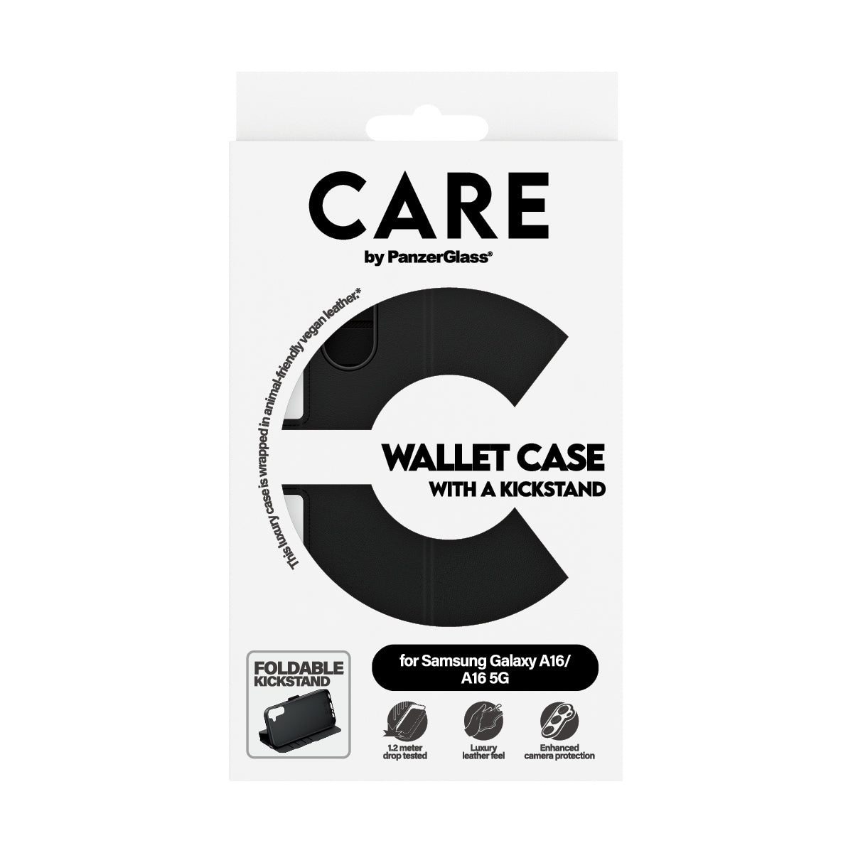 CARE by PanzerGlass Wallet Case m. Kickstand Samsung Galaxy A16 4G & A16 5G