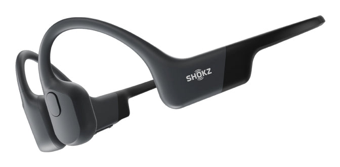 Shokz OpenRun USB-C bone conduction open-ear headphones blac