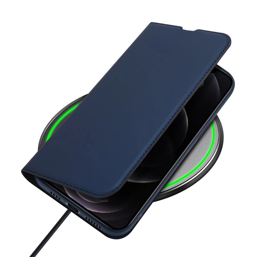 Dux Ducis Skin Pro Bogreol type etui til iPhone 13 Pro Max blå