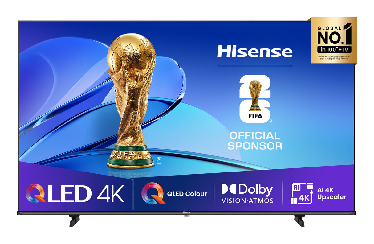 Hisense 43E7Q 109,2 cm (43") 4K Ultra HD Smart TV Wi-Fi Sort