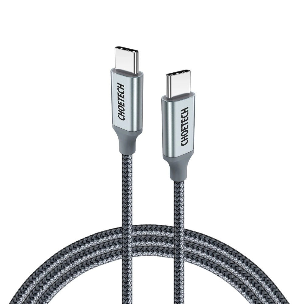 Choetech XCC-1002-GY USB-C - USB-C PD QC kabel 100W 5A 480Mb/s 1,8m - grå