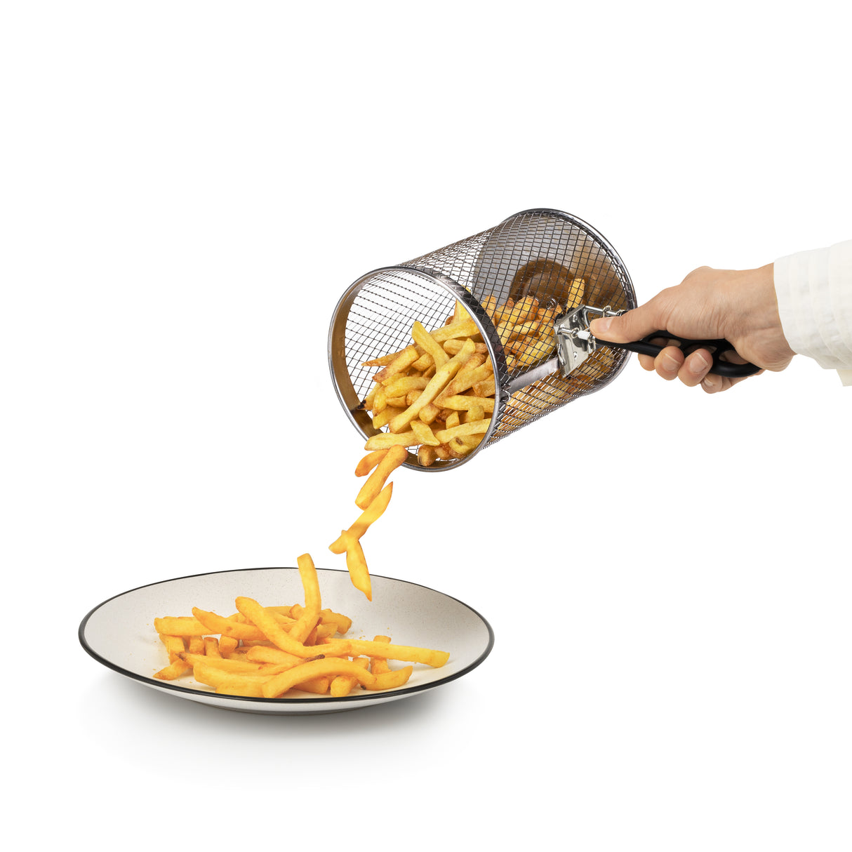 Princess 182065 Enkelt 10 L Enkeltstående 1500 W Varmluftsteger Sølv