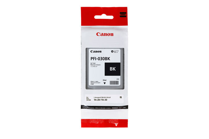 Canon PFI-030BK blækpatron 1 stk Original Sort