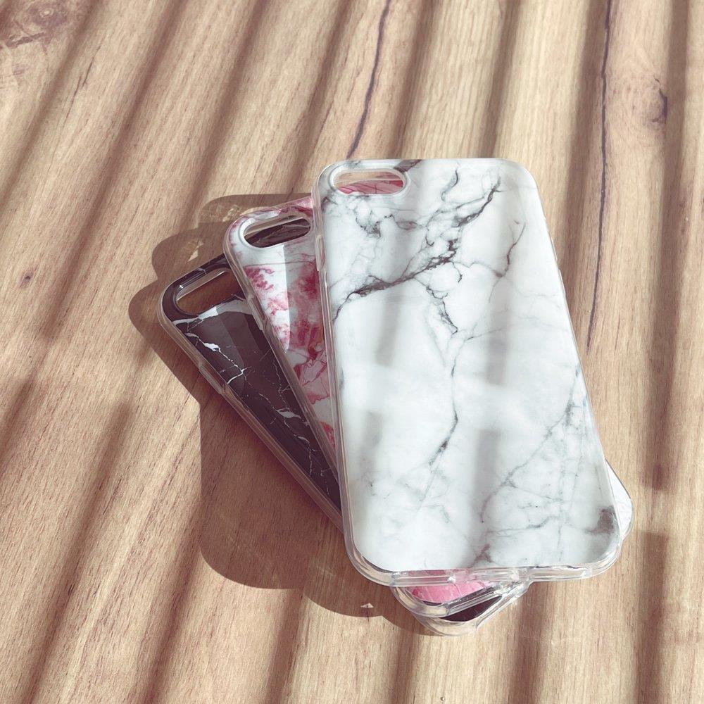 Wozinsky Marble TPU cover til Xiaomi Redmi Note 10 5G / Poco M3 Pro hvid