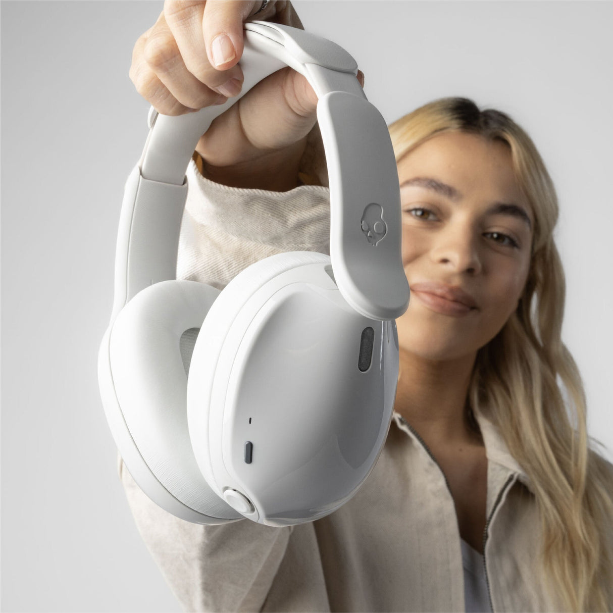 Skullcandy Hesh 540 ANC Headset Kabel & trådløs Opkald/musik Bluetooth Hvid