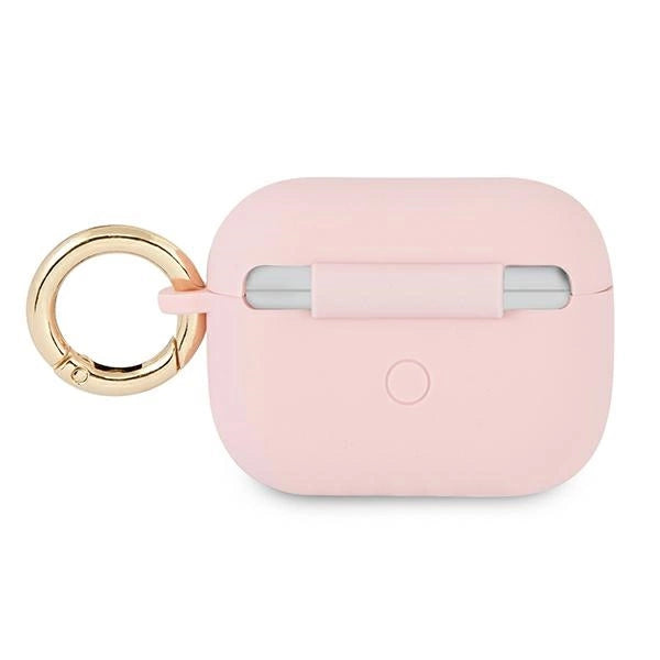 Guess GUAPSSSI AirPods Pro cover lyserød/rosa Silicone Vintage Script