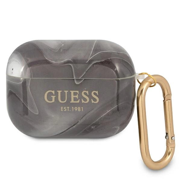Guess GUAPUNMK AirPods Pro cover sort/sort Marble Collection