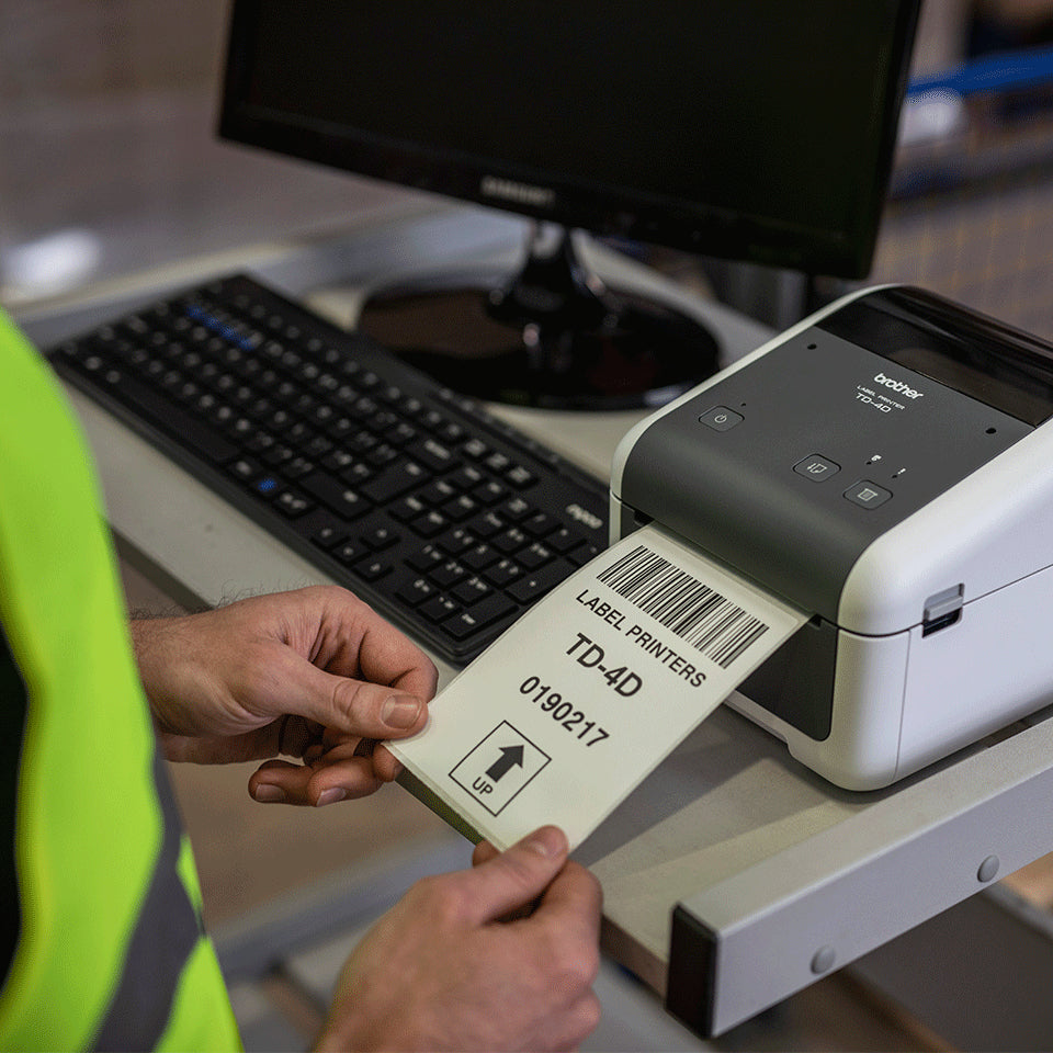 Brother TD-4520DN etiketprinter Direkte termisk 300 x 300 dpi 203 mm/sek. Ledningsført Ethernet LAN