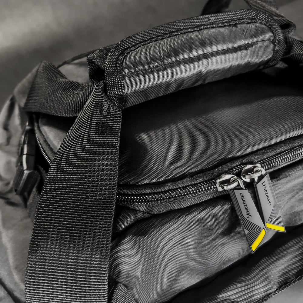 Wozinsky Travel Sports Bag Bag Bag Bag Hand Luggage Bag 40x20x25 cm for Airplane Black (WSB-B01)