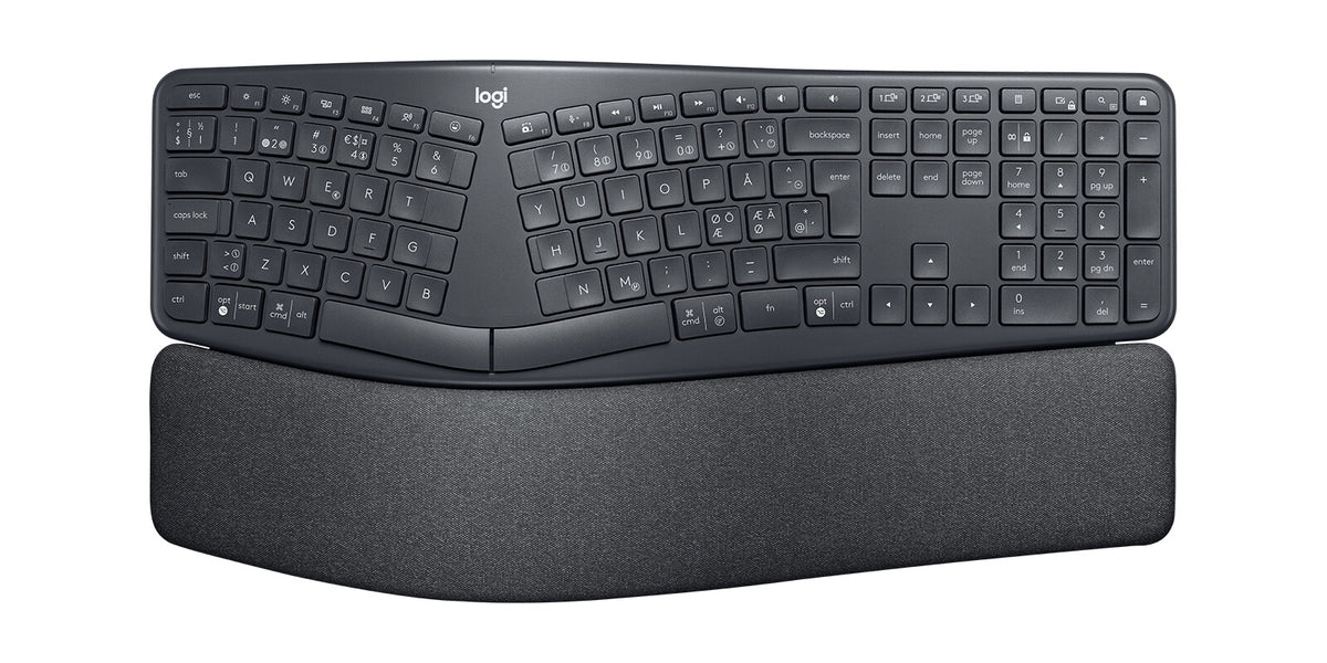 Logitech 920-010348 tastatur Kontor Bluetooth QWERTY Nordisk Grafit