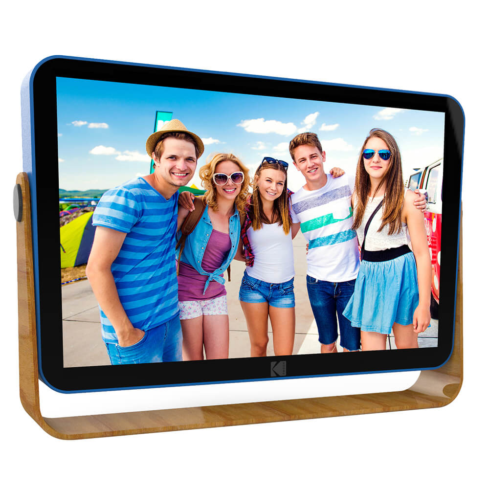 Kodak Digital Photo Frame 10" Wi Fi Metal Rwf 108 Bl Blue
