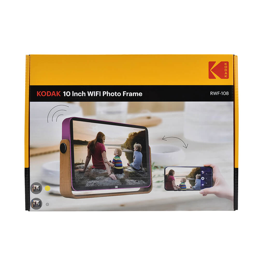 Kodak Digital Photo Frame 10" Wi Fi Metal Rwf 108 Bl Blue