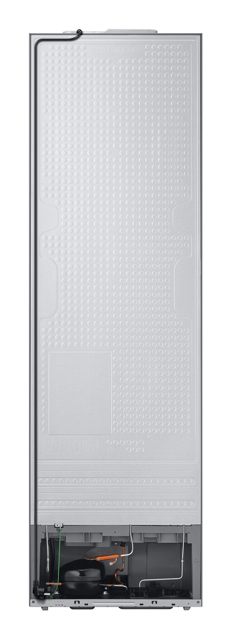 Samsung RB34C675EWW Fritstående 344 L Hvid